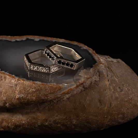 Aspect-Half Eternity Ring‐Heavy - SV