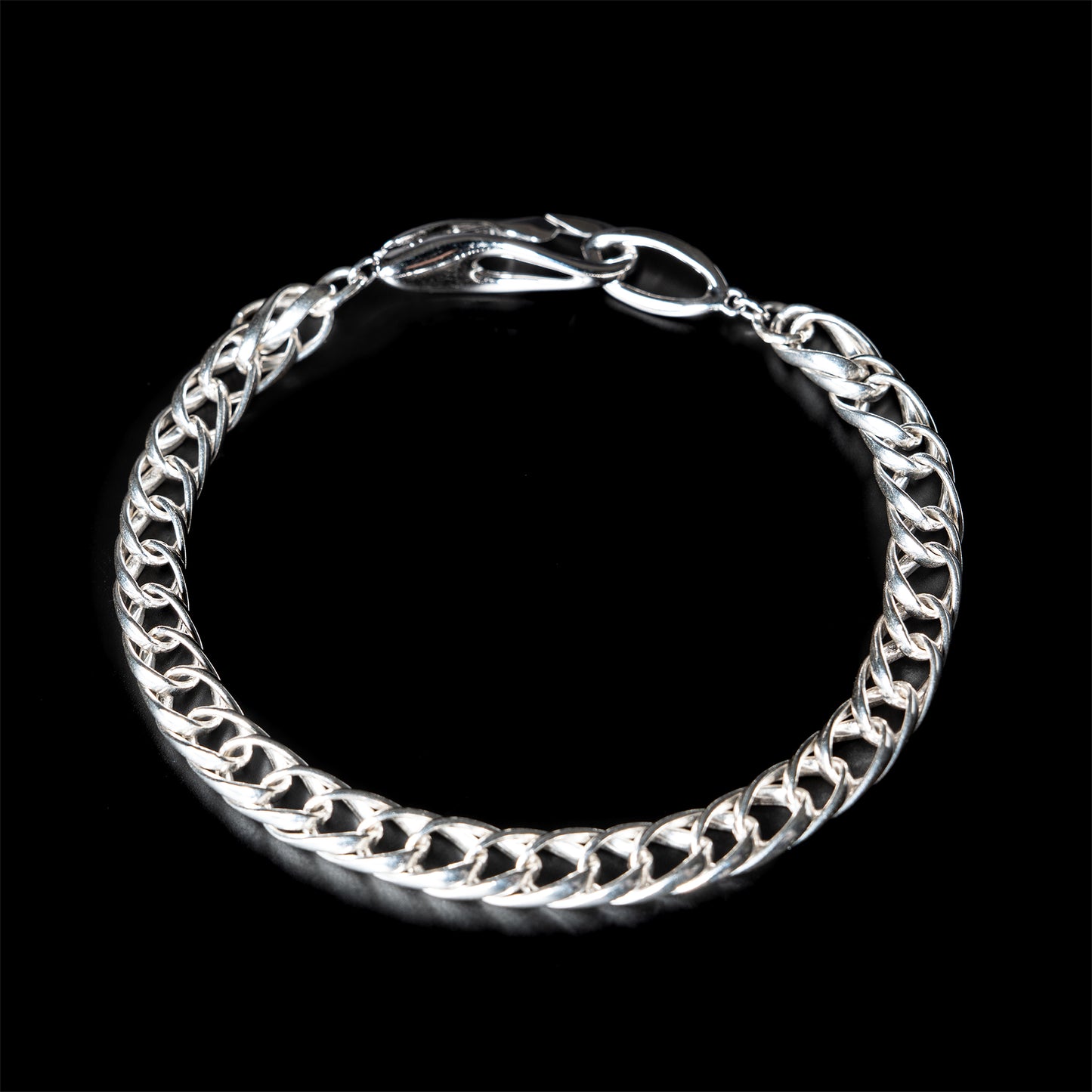 Double Heavy Chain -Bracelet-SV