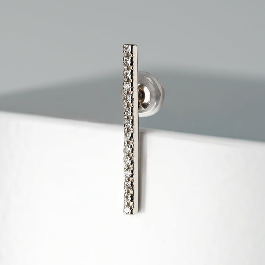 Ray Bar-Pierce-Petite"1 Midi - YG/WG 【DIA】