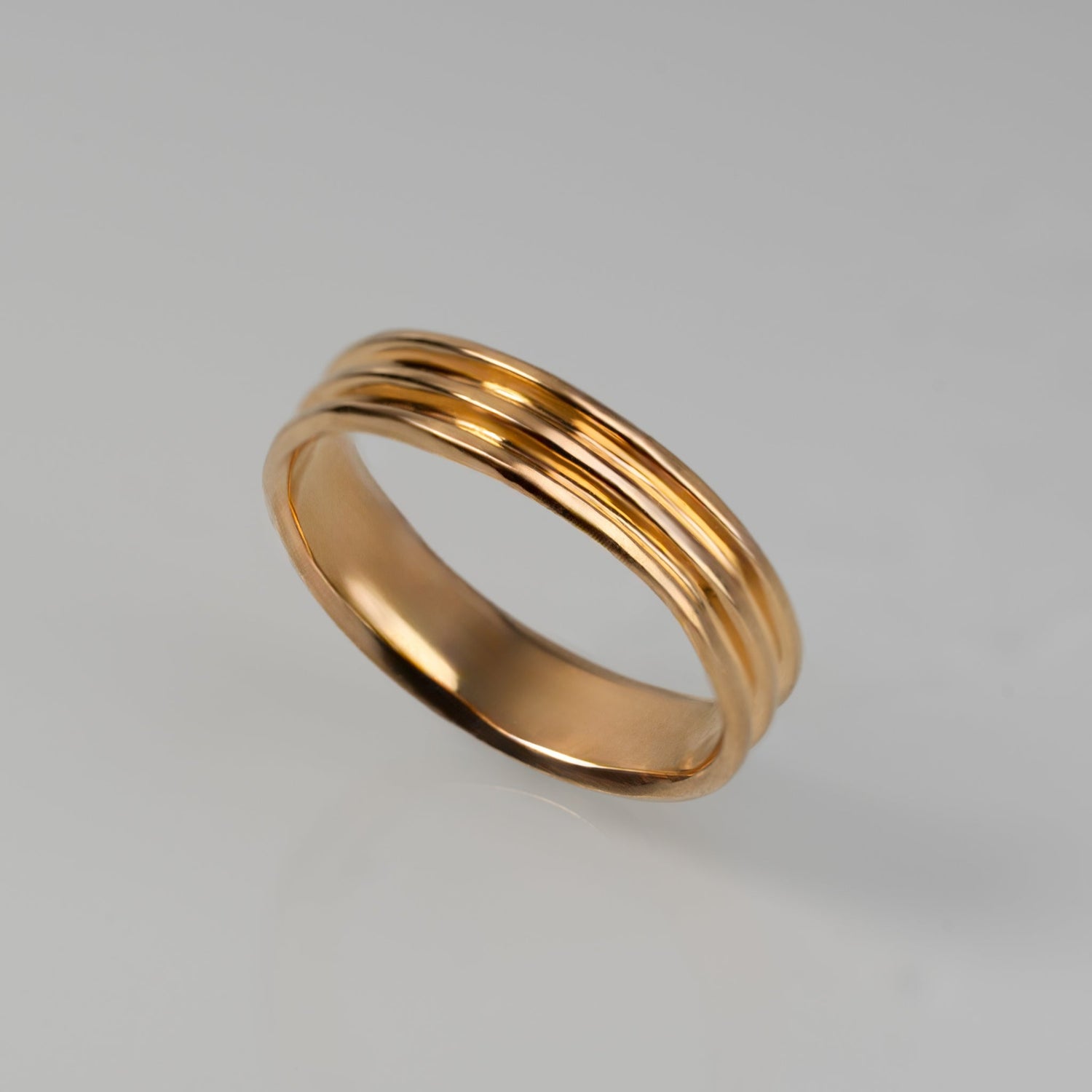 Strata-Ring Triple - YG/WG