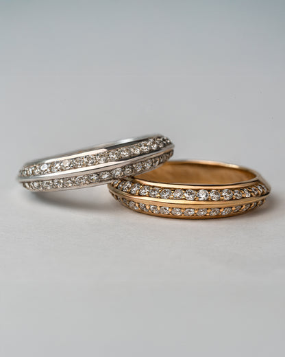 Prism Twin Ray Ring【DIA】　