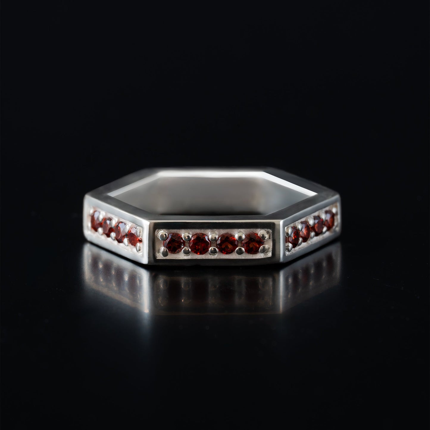 Aspect-Half Eternity Ring‐Heavy - SV