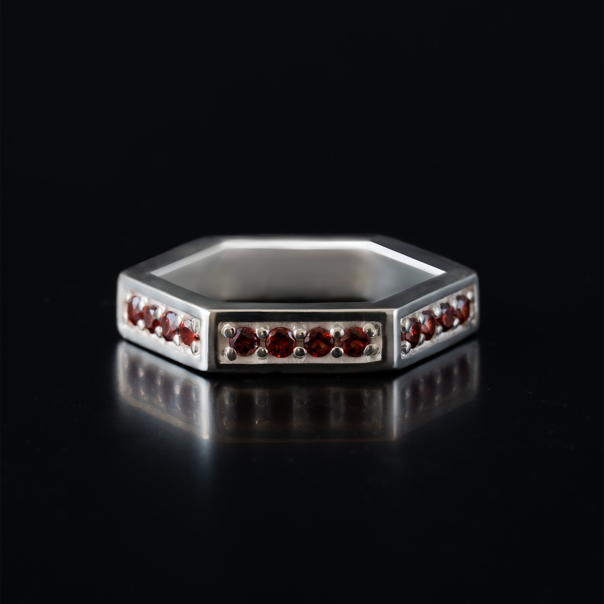 Aspect-Half Eternity Ring‐Heavy - SV