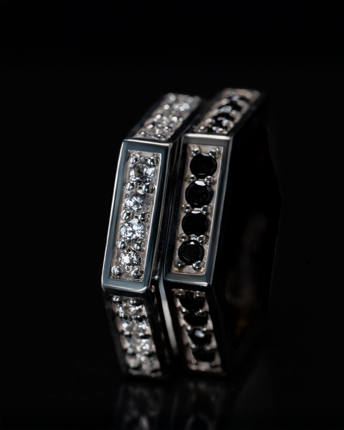 Aspect-Half Eternity Ring‐Heavy - SV