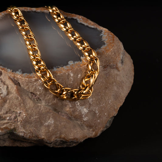 Double Heavy Chain -Bracelet-SV