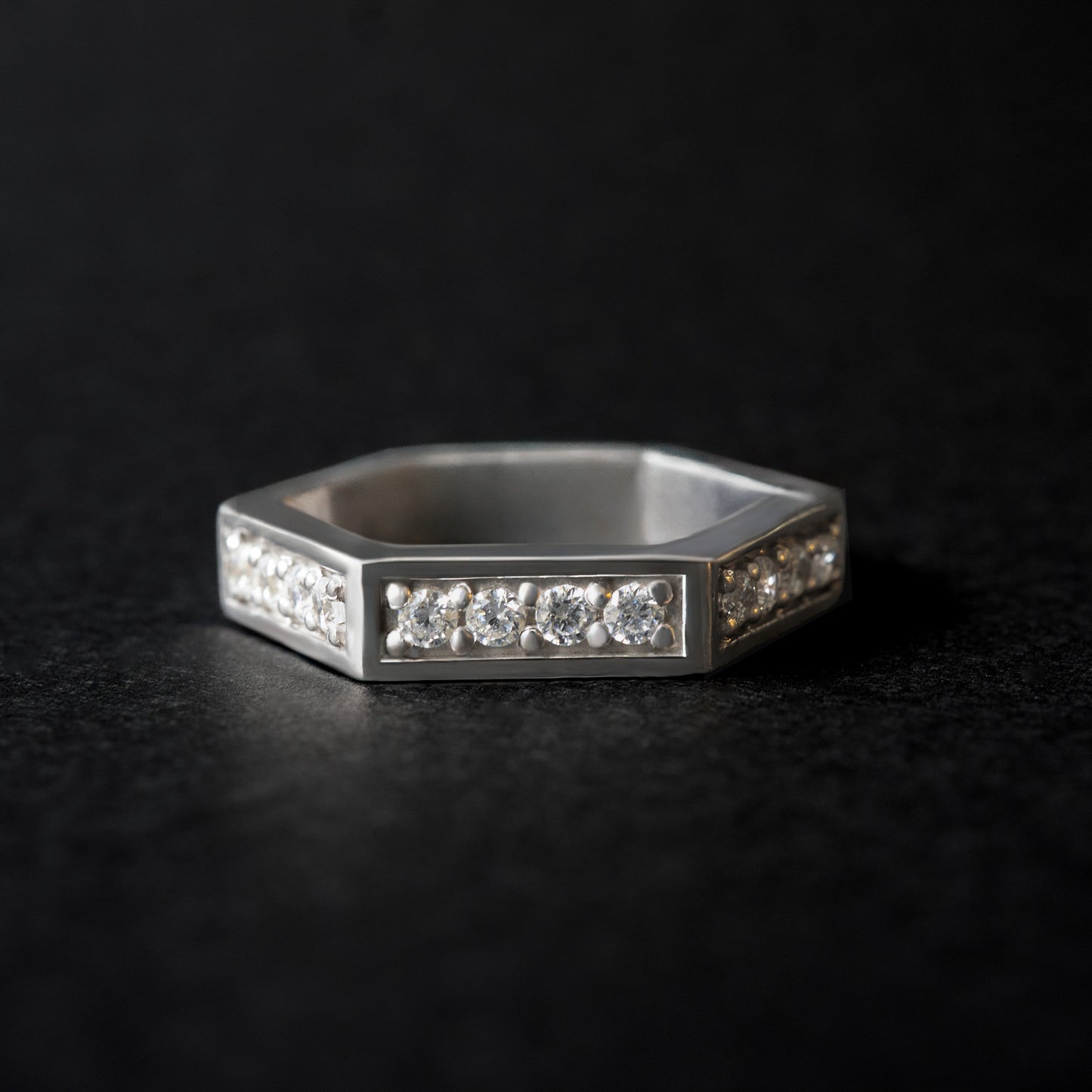 Multiple-Half Eternity Ring‐Heavy SV