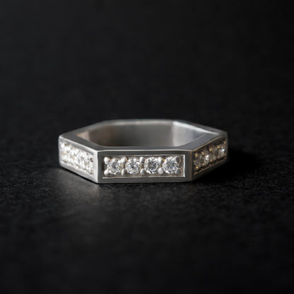 Multiple-Half Eternity Ring‐Heavy SV