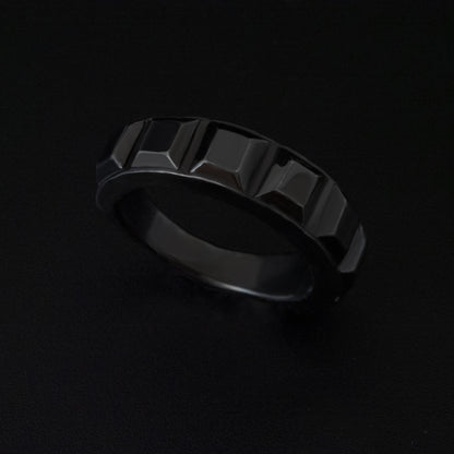 Grid-Pulse Ring Black-SV