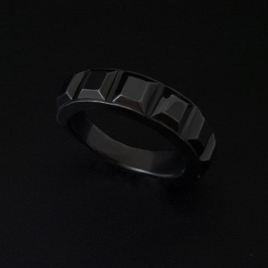 Grid-Pulse Ring Black-SV