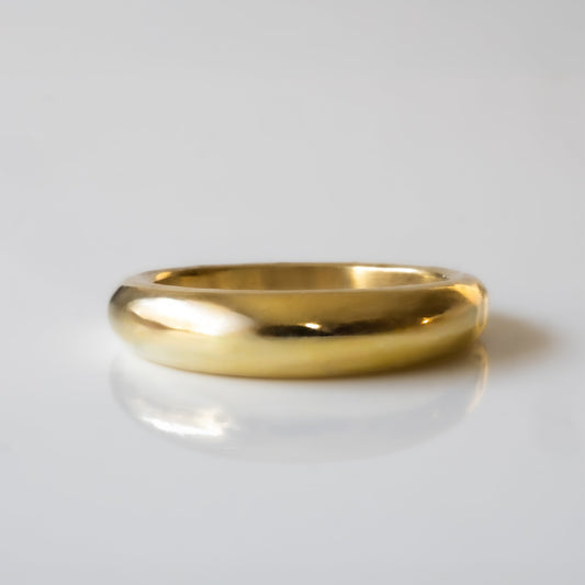 Bulge-Ring Midi - YG/WG