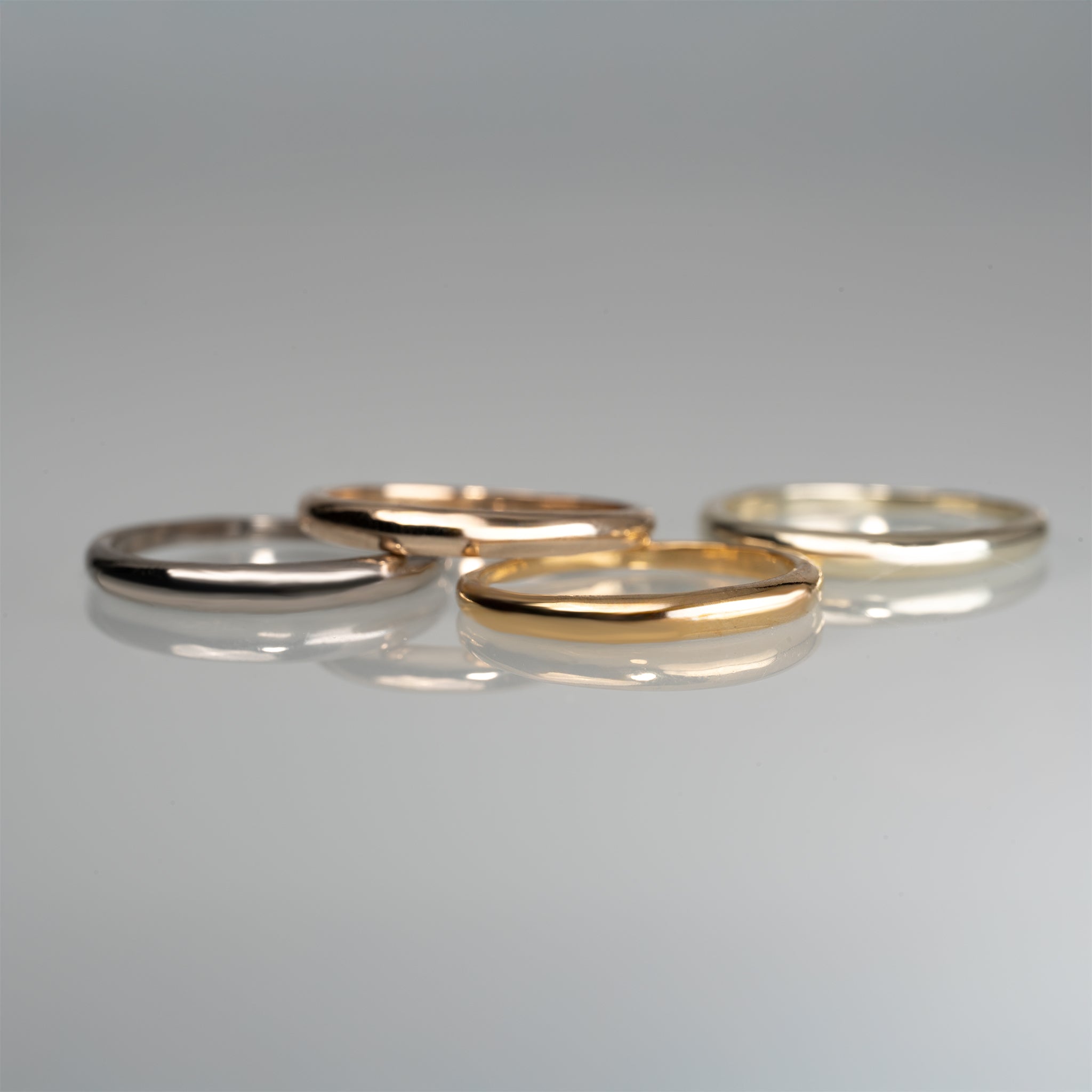 Bulge-Ring -Petit - YG/WG