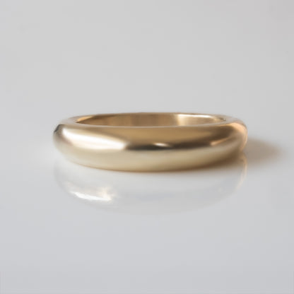 Bulge-Ring Midi　YG/WG