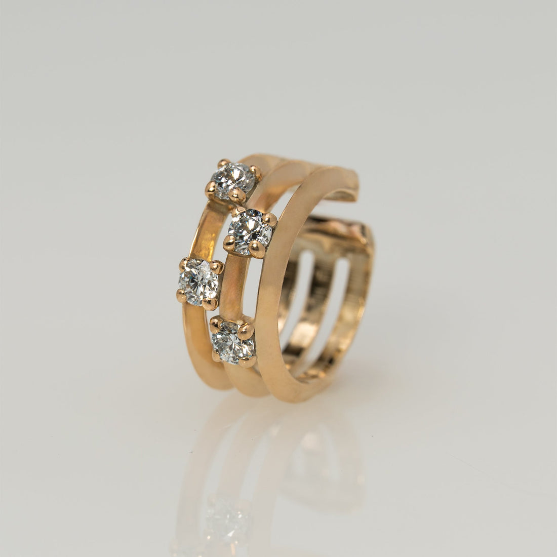 Float Offset Ear cuff【DIA】