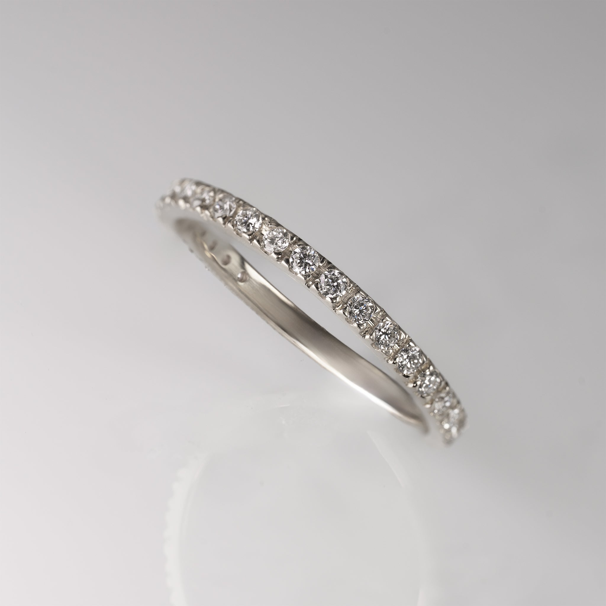 Glide Half Eternity Ring-Grace1.5 - YG/WG 【LGD】