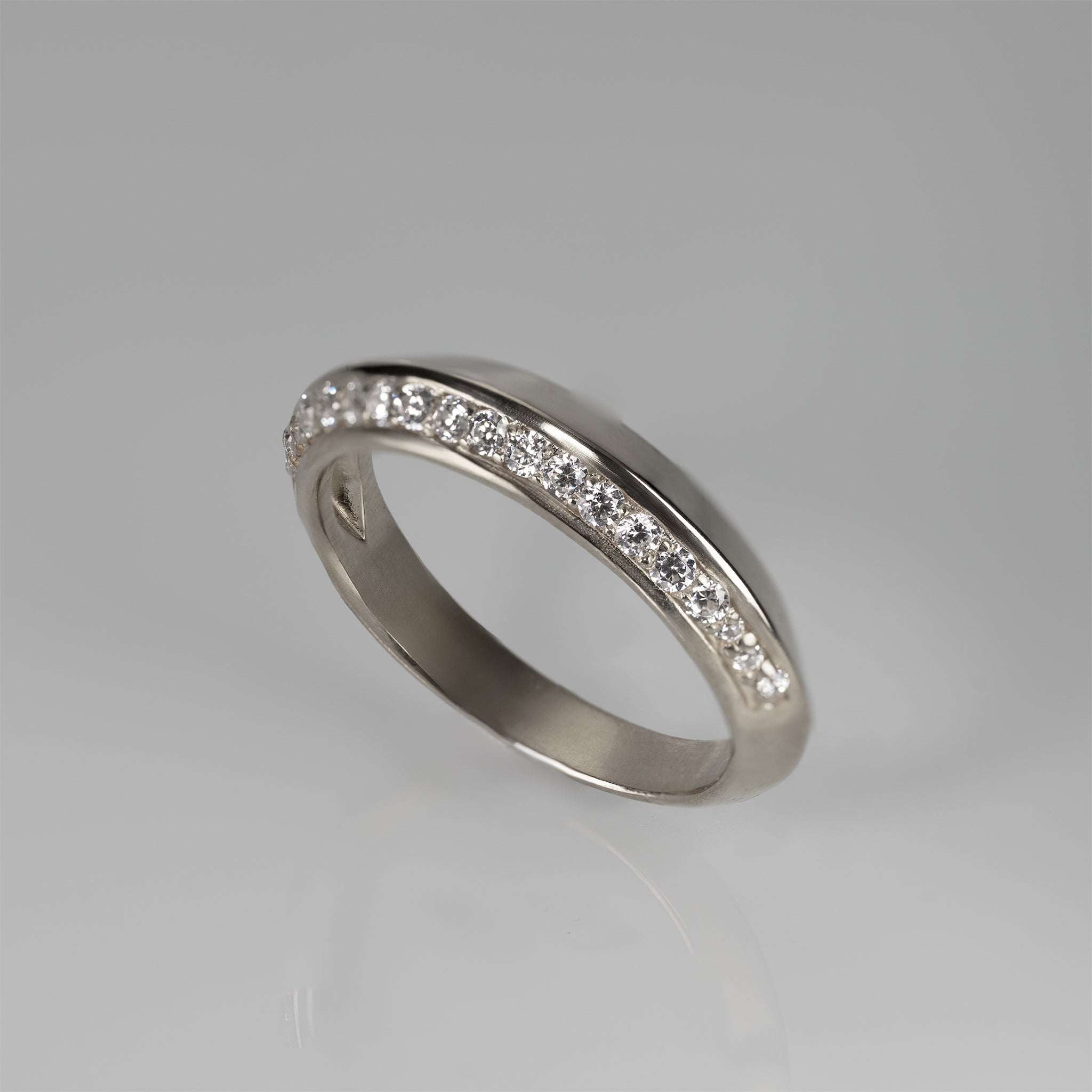 Prism-Single Ray Ring - YG/WG【LGD】　