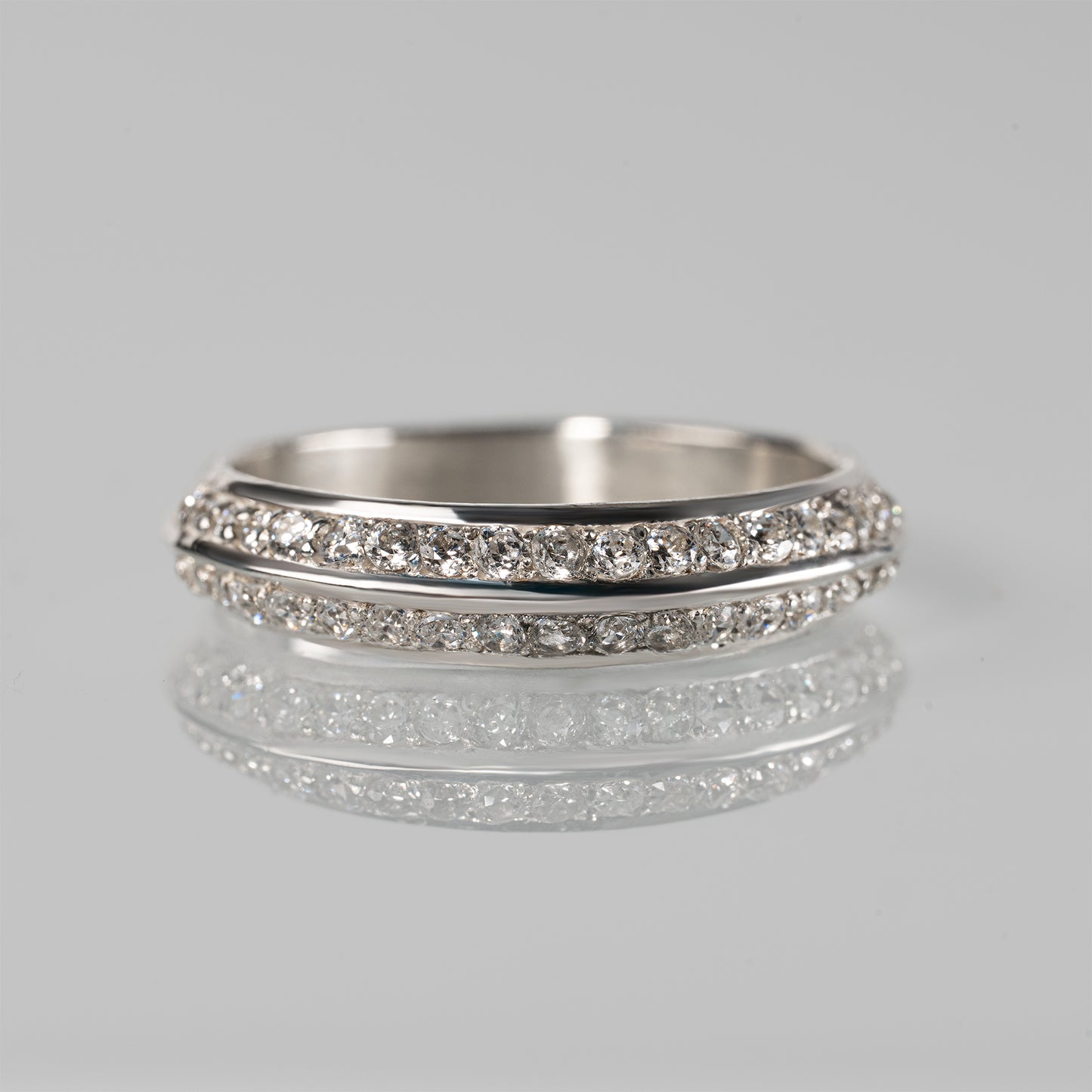 Prism-Twin Ray Ring-YG/WG【LGD】　