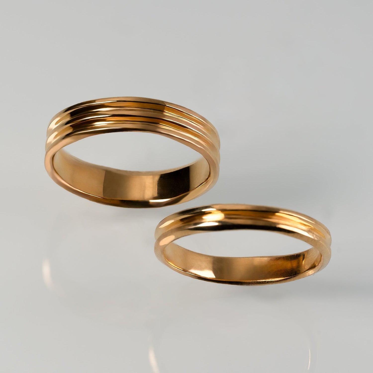 Strata-Ring Triple - YG/WG