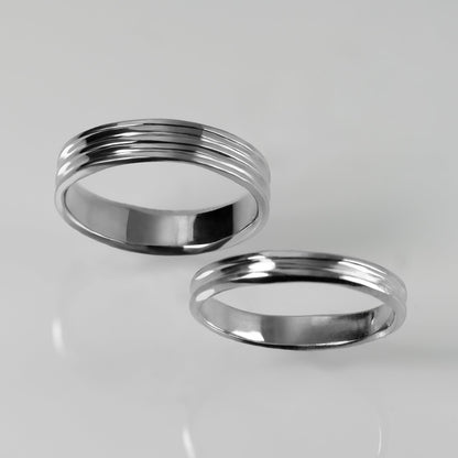 Strata-Ring Double - YG/WG