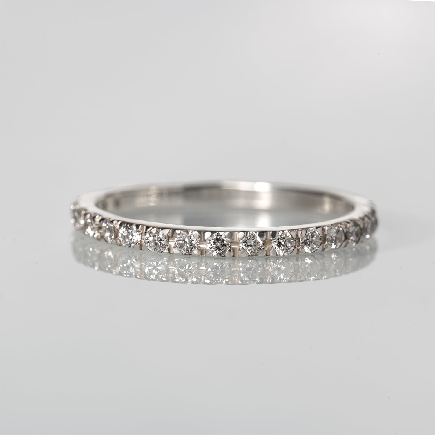 Glide Half Eternity Ring-Grace1.5 - YG/WG 【LGD】