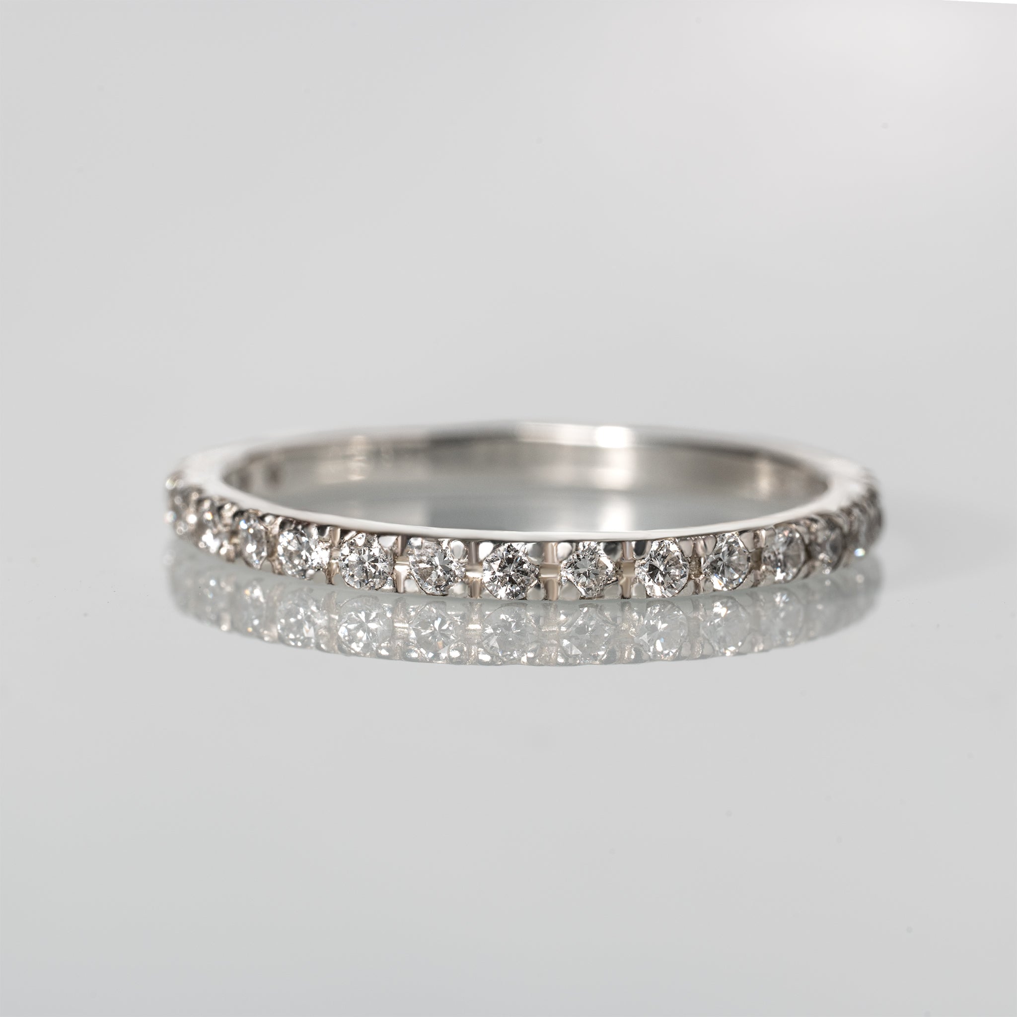 Glide Half Eternity Ring-Grace1.5 - YG/WG 【LGD】